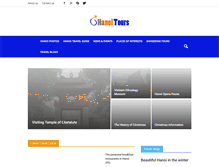 Tablet Screenshot of hanoitours.info